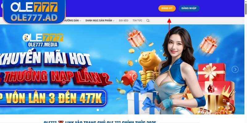 Đăng ký Ole777 để truy cập nền tảng uy tín, an toàn